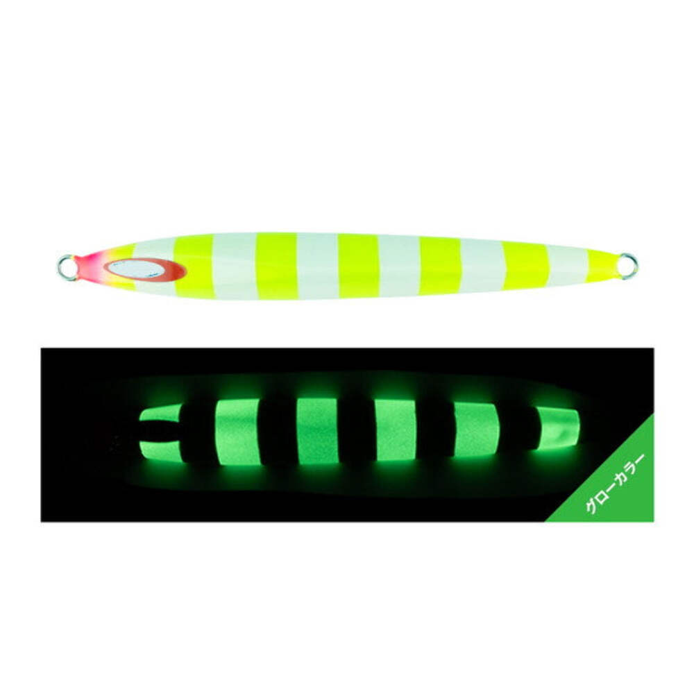 JACKALL Metal Jig Lure Anchovy Metal Type 2, 5.6 Oz (160g) - Bay Purple/Pink Glow Edge - View #5