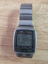 Vintage Casio Illuminator 2524 DB-37H Data Bank Digital Men's Watch  WORKING 