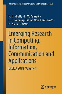 Emerging Research in Computing, Information, Communication an... - 9789811359521