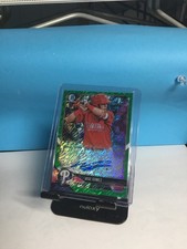 2018 BOWMAN CHROME 1st GREEN SHIMMER JOSE GOMEZ AUTO ……/99!