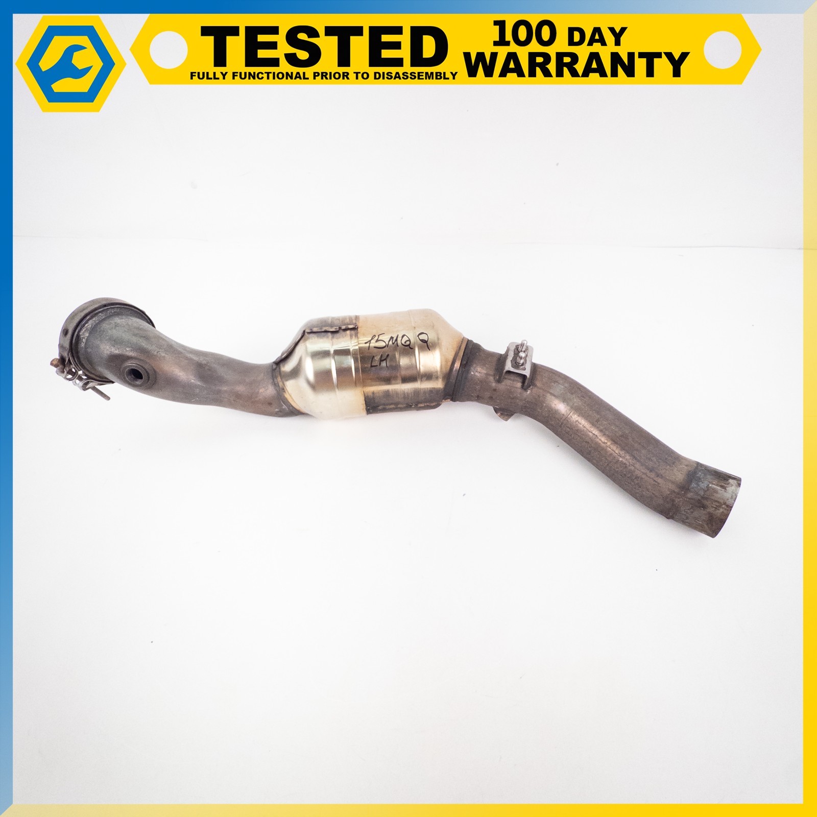 Maserati Quattroporte S Q4 2014-2019 Left Downpipe