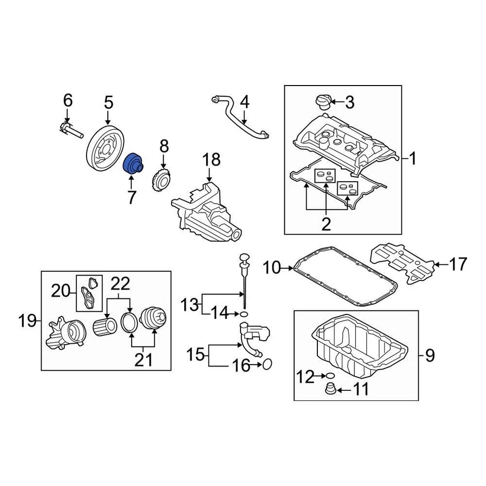 For Mini Cooper 2007-2015 Mini 11237537697 Engine Harmonic Balancer Adapter - Image 2 of 4