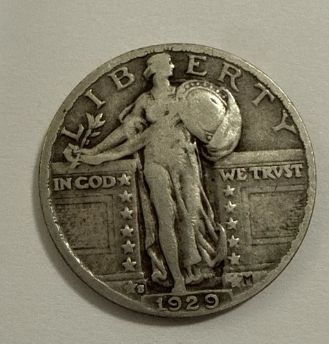 1929-S 25C Standing Liberty Quarter