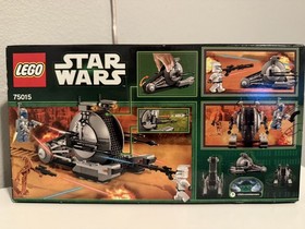 SEALED- LEGO Star Wars: Corporate Alliance Tank Droid (75015) RETIRED!!