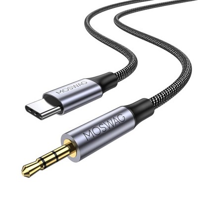 USB C auf 2.5mm Aux Kabel Hi-Fi Nylon geflochten für Audio Geräte, Smartphone
