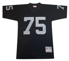 Mitchell & Ness Howie Long #75 Raiders 1988 NFL Throwback Jersey Men's S NEW