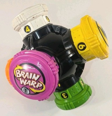 Vintage Brain Warp Handheld Electronic Game 1996 Tiger - Untested