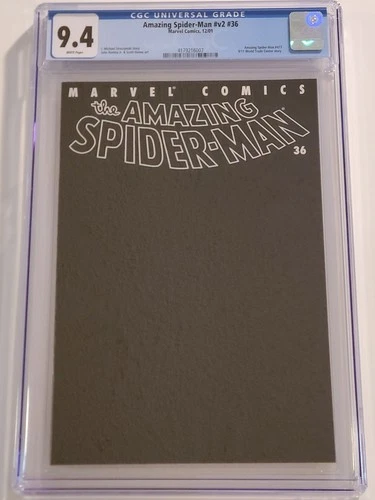 The Amazing Spider-Man Vol 2 #36 9/11 Black CGC 9.4