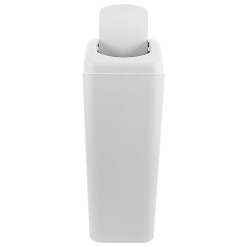 Kitchen Trash Can with Swing Top - Slim Waste Bin Wastebasket Plastic Garbage - Picture 3 of 17