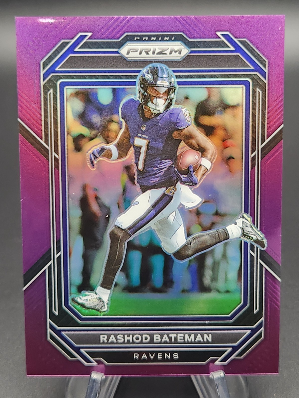 Rashod Bateman 2022 Panini Prizm Purple 56/125