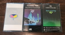Yes Cassette Lot of 3 English Progressive Rock Classic Rock