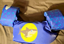 Puddle Jumper Life Vest Jacket Shark Youth 30-50 lbs Swimsuit Boys Girls Swim