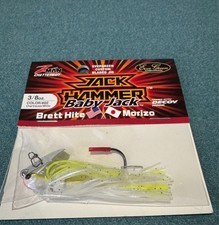 Z-Man Baby Jack Jack Hammer Chatterbait 3/8 Oz Chartreuse/White