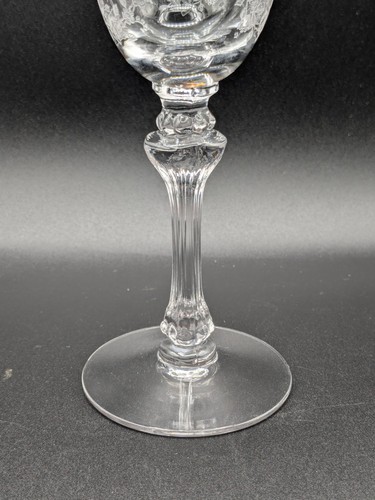 Fostoria/Tiffin Set Of 3 Etched Curated Collection Water Gobets 1940-60s Floral - Picture 14 of 24