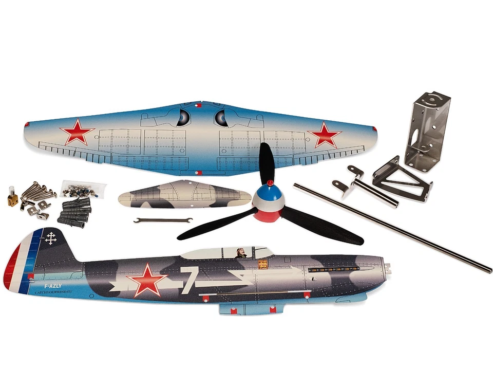 Yak9 WWII Fighter Handcrafted Stainless Steel Weathervane DIY Aircraft Kit PROMO - Image 4 of 4