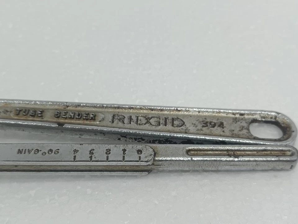 RIDGID NO. 394 TUBE BENDER- MANUAL 1/4" OD TUBING BENDER WITH 9/16" RADIUS– USA - Image 3 of 4