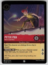 Peter Pan Never Land Hero Cold Foil Common Into the Inklands 119/204 Lorcana NM