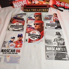 Lot of 6 PS2 Nascar 2002, (2) 2003, 2004, 06, 07 Instruction MANUALS ONLY