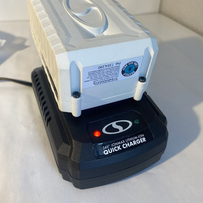 #ad #ad Sun Joe Snow Joe 24VBAT XR 5.0 Ah Lithium ION Battery With Charger Tested $49.00