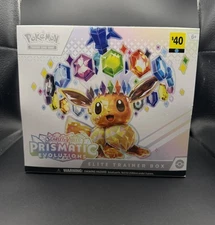 Pokemon TCG: Prismatic Evolutions Elite Trainer Box Factory Sealed
