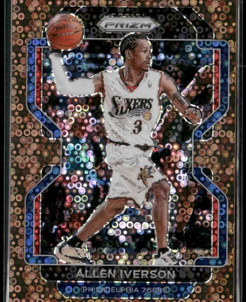 2021-22 Panini Prizm #255 Allen Iverson Fast Break Bronze #/20
