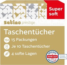 Extra weiche Taschent&uuml;cher 4 lagig - Packungsgr&ouml;&szlig;en 15x10 oder 255x10