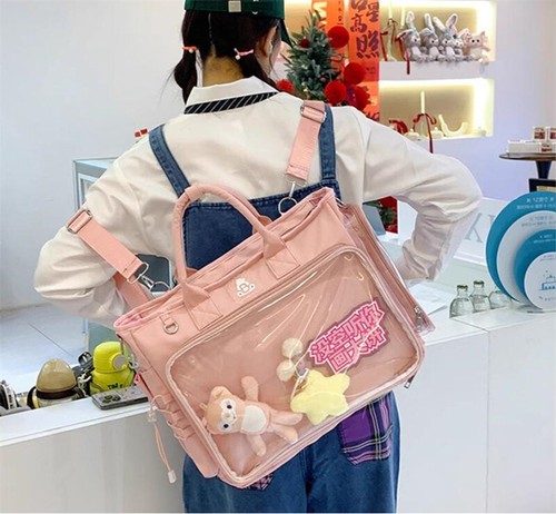 Girls JK Uniform Handbag Student Cosplay Japanese Ita Bag backpack Shoulder Bag - Picture 13 of 24