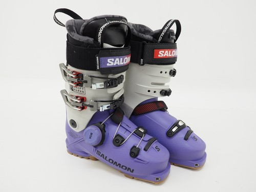 Salomon Shift Alpha All-Mountain Ski Boot Purple Women's Size 24-24.5 (US 7-8)