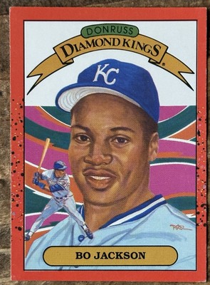 1990 Donruss - Diamond Kings Bo Jackson #1