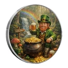 2026 Little Silver Luck Irish St' Patty's Colorized 1/10 oz Silver Round w/Card