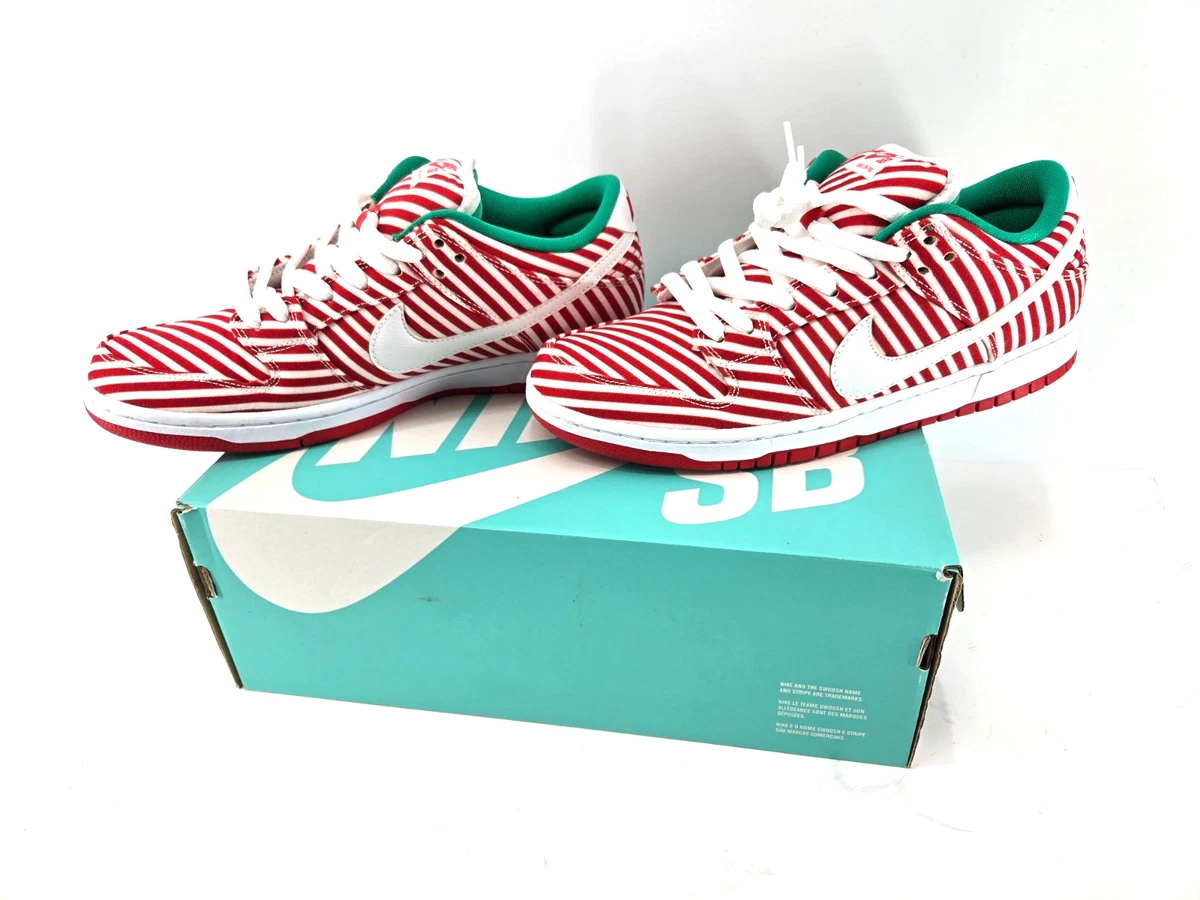 Nike SB Dunk Low Candy Cane for Sale | Authenticity Guaranteed | eBay