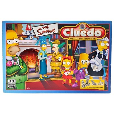 Cluedo   The Simpsons   Das klassische Detektivspiel Parker / Hasbro 2006