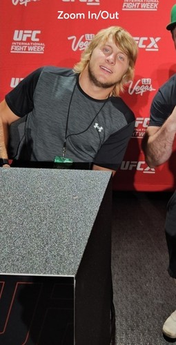 Paddy Pimblett Signed UFC Official MMA Fight Glove Not authenticated photo proof - Picture 3 of 3
