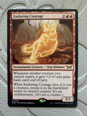MTG Enduring Courage 0133 Duskmourn M/NM