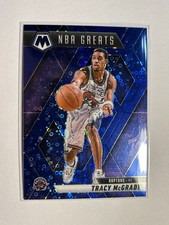 Tracy McGrady 2024-25 Panini Mosaic /85 Blue Fast Break Prizm #298 NBA Greats