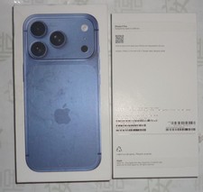 Apple A3256 iPhone 17 Pro Deep Blue 512GB - Empty Box ONLY