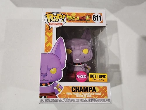 Funko Pop! Vinyl: Dragon Ball - Champa (Flocked) #811 *READ DESCRIPTION *
