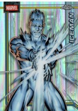 2026 Topps Chrome Marvel Iceman refractor 52