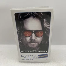 Big Lebowski 500 Piece Puzzle Plastic Retro Blockbuster VHS Video Case SEALED