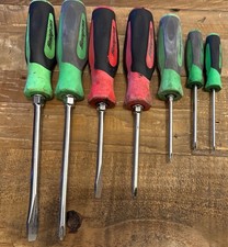 Snap On 7pc Instinct Soft Grip Combination Screwdriver Set .