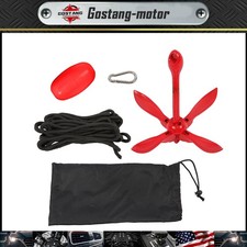 New Fits For Small Boats Canoe Paddle Boards 3.3 lb Folding Anchor Set USA