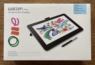 Wacom One Creative Pen Display 13.3” Drawing Tablet