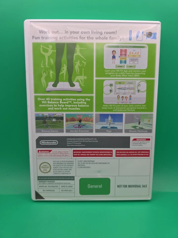 Wii Fit PAL Nintendo Wii Complete W Manual - Very Good Condition - Image 3 of 3