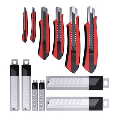 6tlg Cutter Messer Set Universal Messer Büromesser Mit Ersatzklingen