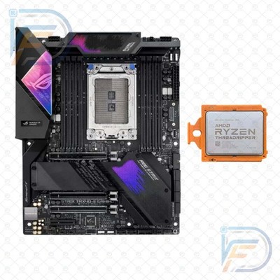 AMD Ryzen Threadripper 3960X 24C/64T + ASUS ROG Strix TRX40-E Gaming Motherboard