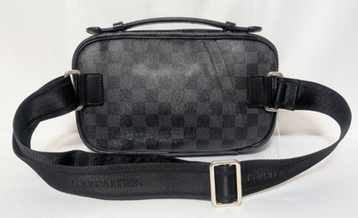 Louis Vuitton Ambler Belt Bag Damier Graphite Canvas for sale