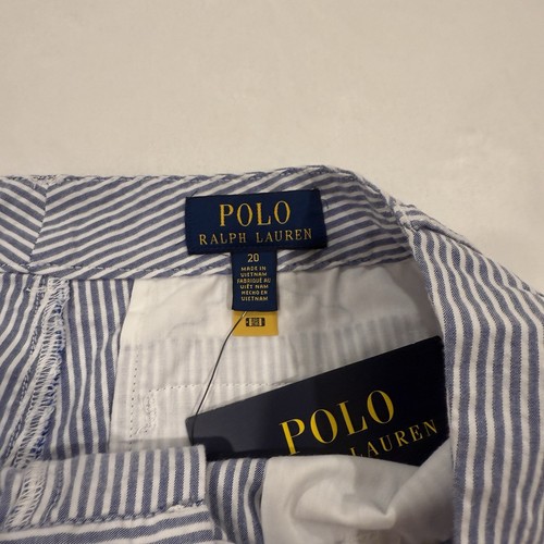 NWT Polo Ralph Lauren Boys Stretch Seersucker Shorts Classic Preppy Summer 20 - Picture 5 of 7