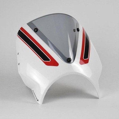 Pyramid Screen Windschutz Klar Weiß Für Triumph Trident 660 2021-2025