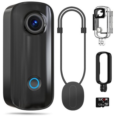Action Cam 4K 30M Wasserdicht Action Sport Kamera WiFi EIS 128GB Micro Sd Karte