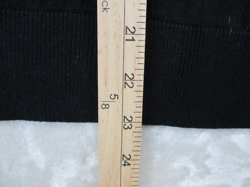Suéter Talbots Mujer Mediano Negro Fair Isle Pullover Tejido Vacaciones Navidad - Imagen 6 de 7